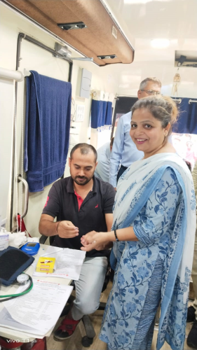 Health and Blood Donation Camp